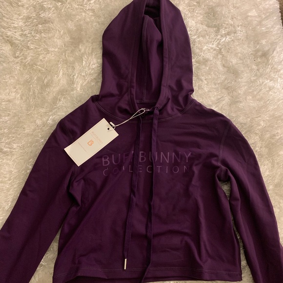 NWB Buffbunny Jasmine Hoodie BlackBerry Cordial - Picture 7 of 7